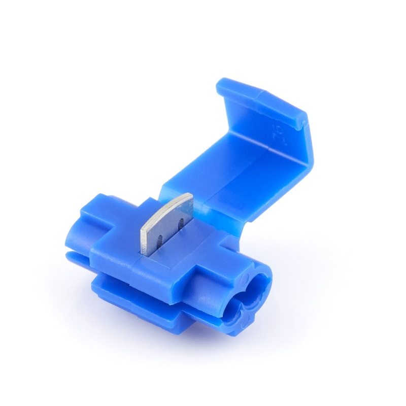 Blue Instant Tap Quick Splice Connector 16-14 Gauge – 100 Pack