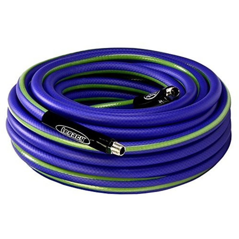 Legacy HSF3850BL2 SmartFlex 3/8 X 50′ Air Hose With 1/4 Male NPT Fittings