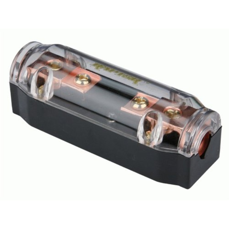 MANL Mini ANL Fuse Holder IN-LINE 4 AWG in and out w/ status LED Water Resistant