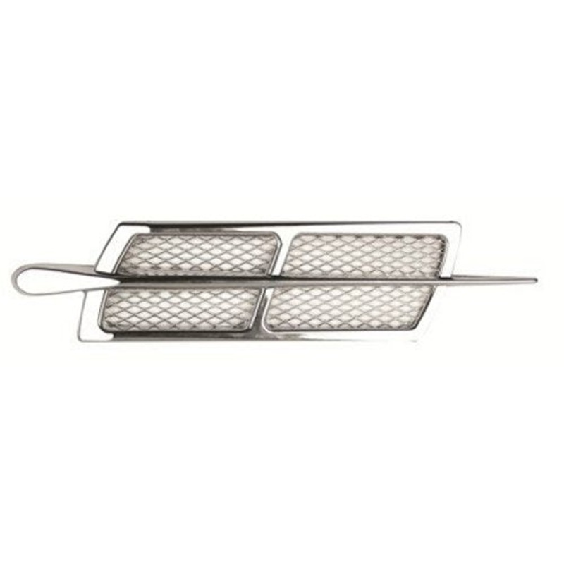 Pair Ractive TL 176 Car And Truck Trims Chrome Side Vent With Chrome Mesh