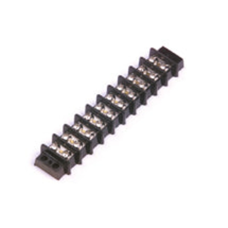 10 Position Barrier Strip 30 AMP 12V DC #8 Mounting Screws
