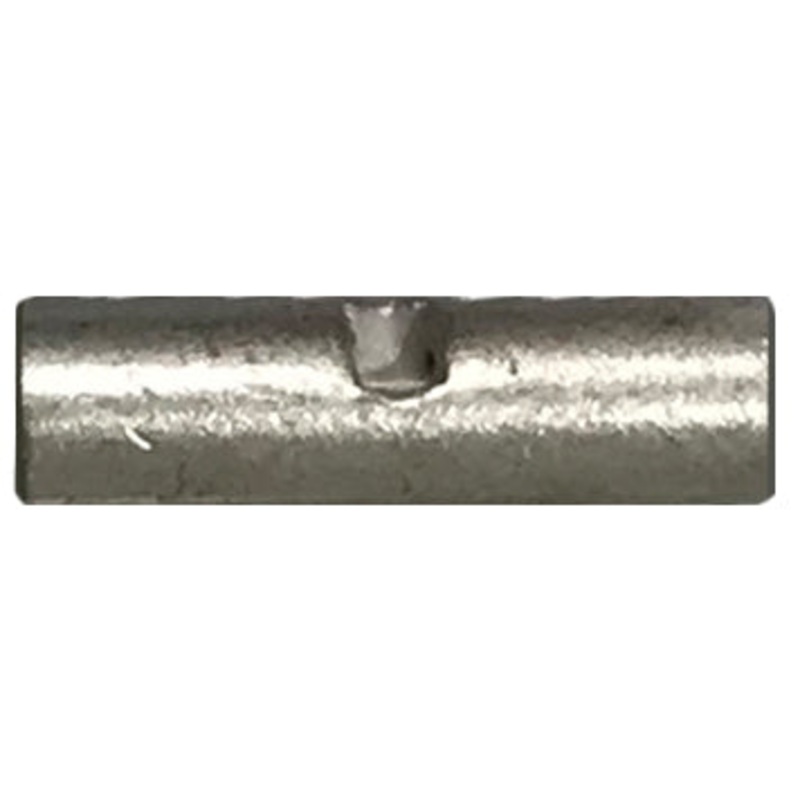 16-14 AWG Non-Insulated Butt Connector Seamless – 100 to 1000 Pack – Made in USA