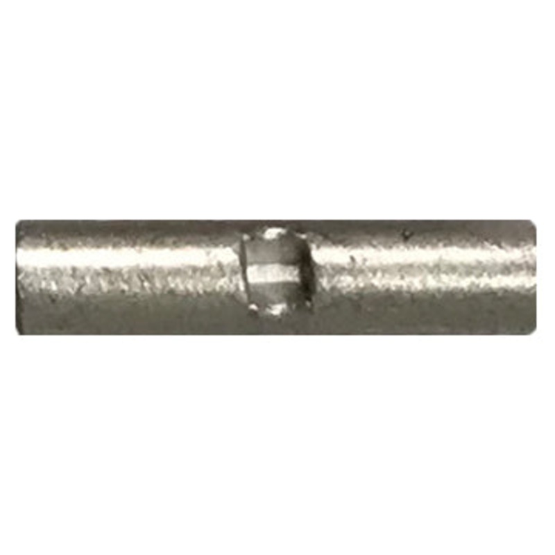 22-18 AWG Non-Insulated Butt Connectors – Seamless, Tin-Plated Copper – 100 to 1000 Pack – Made in USA