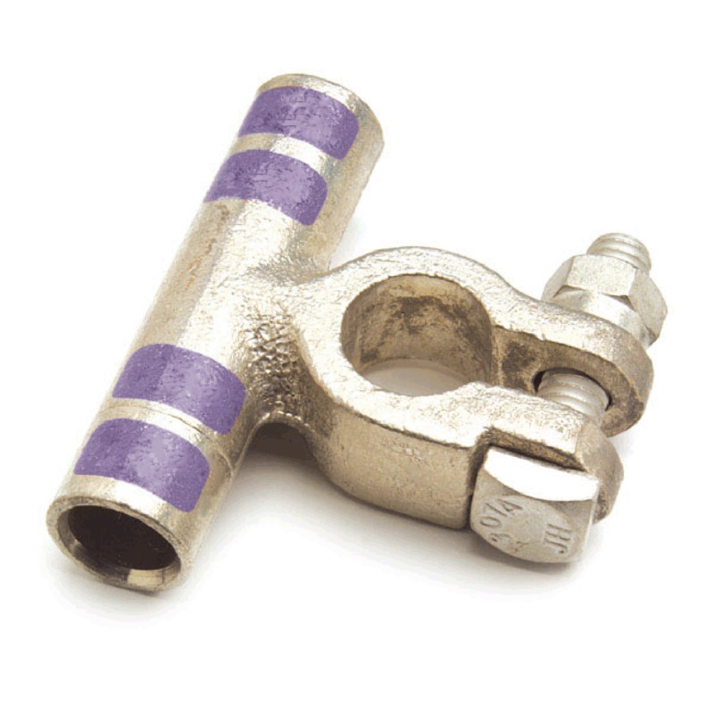 Flag Style 90 Degree Right Angle Battery Terminal 3/0 Gauge – Negative – 1 or 5 Pack