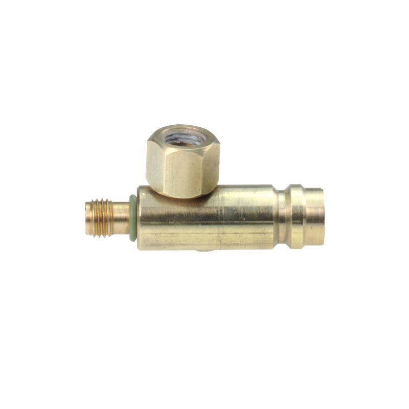 High Side 1/4 Tee Adapter – 10mm Switch Port, each