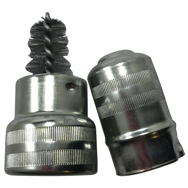 Metal Battery Terminal & Post Cable Cleaner Pipe Brush Tool – 1 or 2 Pack