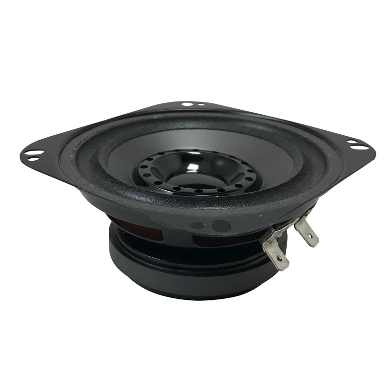 Raptor 4 OEM Replacement Dual Cone Speaker 2-Way 45 Watts 4-8 OHMS Car Audio