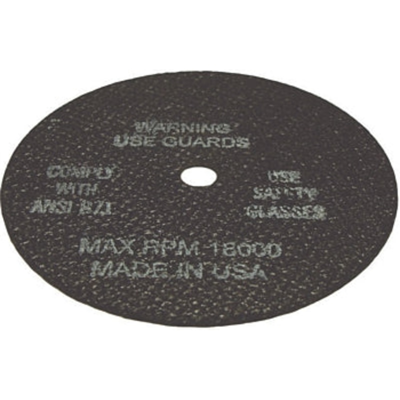 Cut-Off Wheel – 3 x 1/16 x 3/8 Reinforced Abrasive Disc – 10 or 50 Pack