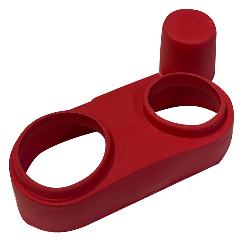 Red Marine Duel Post Protective Boot