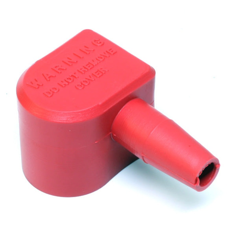 RIGHT ELBOW BOOT 4-8 AWG LAWN AND GARDEN RED