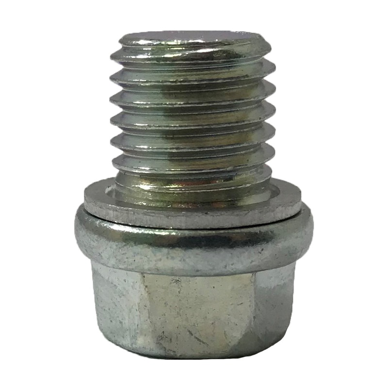 12mm – 1.50 BMW, Mercedes O.E. Style Drain Plug With Self Centering Gasket – 13mm Hex Drain Plug – 1 or 5 Pack