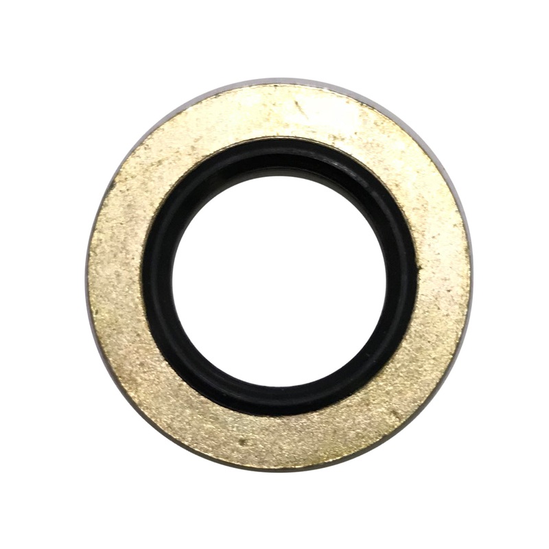 Oil Drain Plug Gasket – 14mm Metal and Rubber – Ford Compatible (Blue) – 25 or 100 Pack