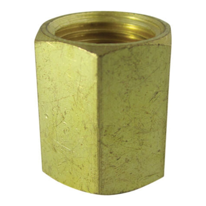 Brake Line Union Invert Flare Tube Nut 5/16 x 1/2 – 20 TPI – 10 Pack