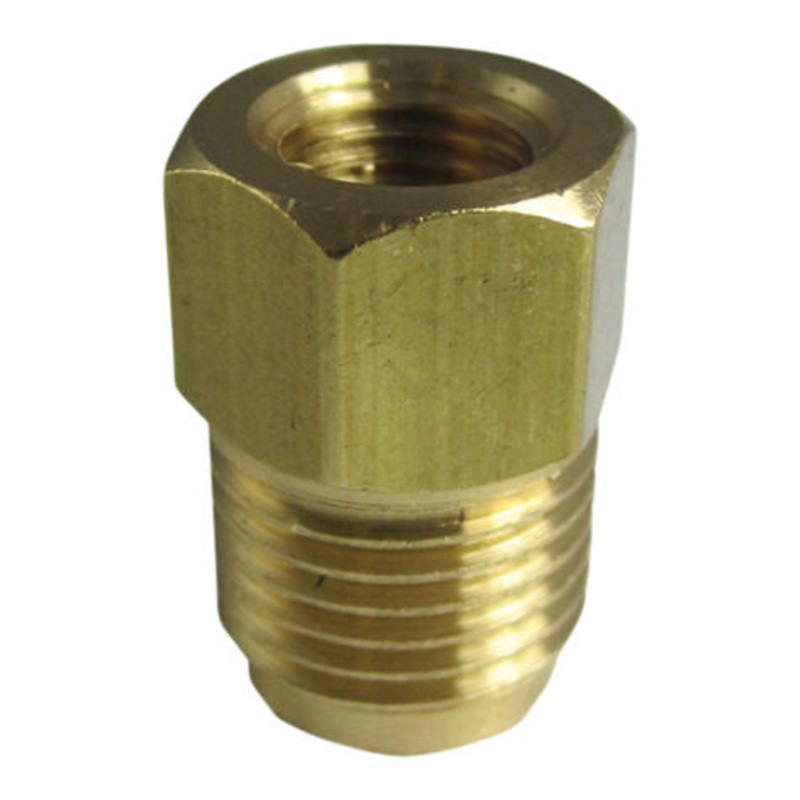 Brass Brake Line Adapters 3/16 (3/8 -24) 3/16 (9/16 -18) – Each