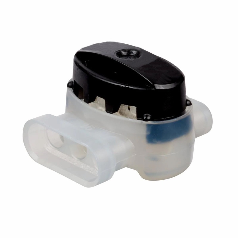 IDC Connectors Black Moisture Resistant Seal AWG 22-16 Gauge – 10 Pack