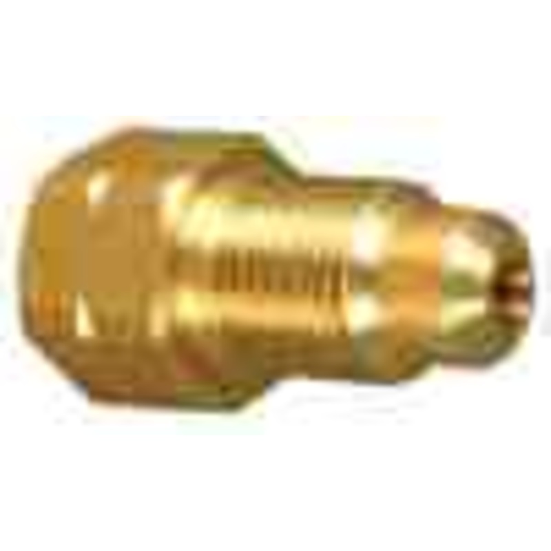 Metric Brake Line Adapter, 3/16 in, 10 mm x 1.0, 3/16 in, 11 mm x 1.5 5 pack