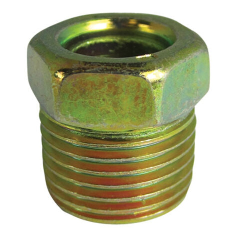 Standard Steel Inverted Flare Tube Nut – 3/8 Line – 5/8-18 Thread – 10 Pack