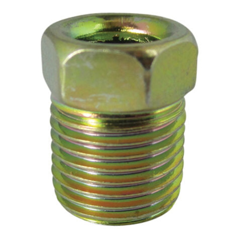 Steel Inverted Flare Tube Nuts – 1/4 Line – 7/16-24 Thread – 10 Pack