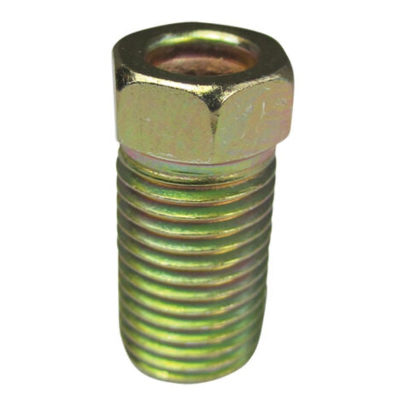 Steel Inverted Flare Tube Nuts – 3/16 Line – 3/8-24 Long Thread – 10 Pack