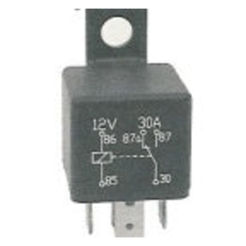 Universal 12 Volt 30/40 Amp 5 Prong SPDT Bosch Style Relays – 5 Pin – 1 or 10 Pack
