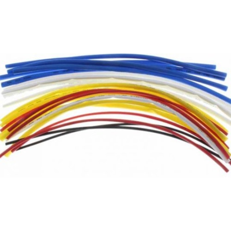 22-PIECE 10 MIXED SIZE & COLOR HEAT SHRINK TUBE PACK