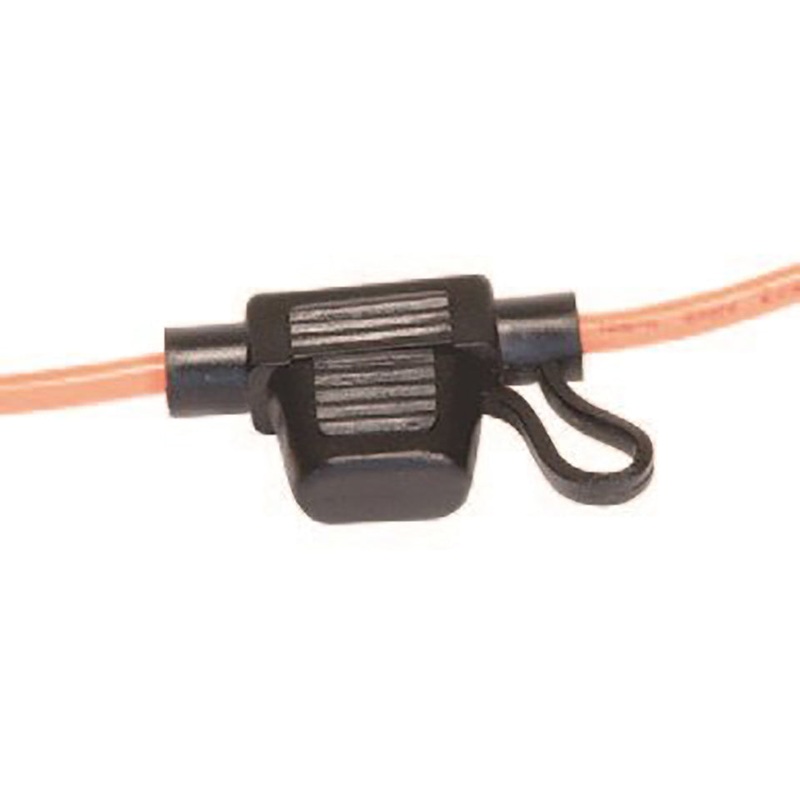 Automotive 16 AWG Gauge ATM / APM / MIN Mini Blade Inline Fuse Holder – 5 Amp Rated