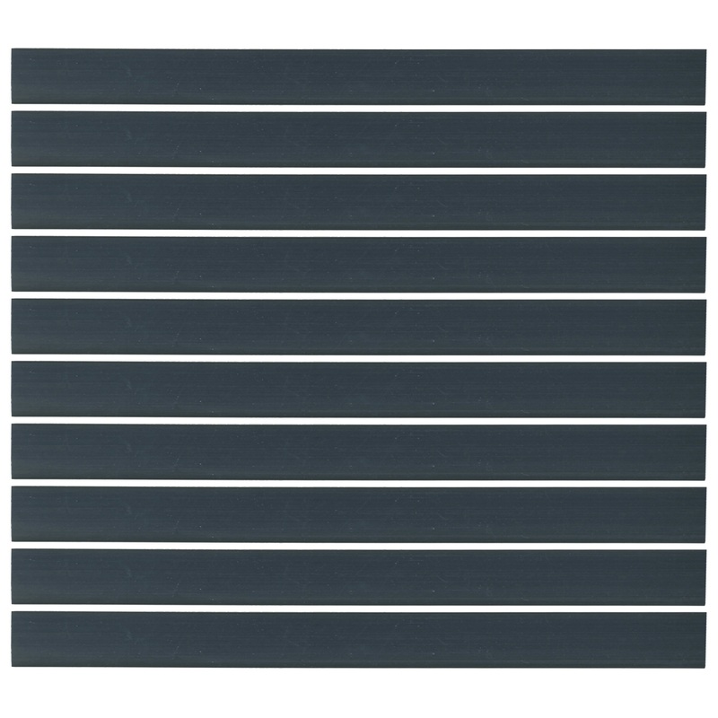 Flexible Thin Single Wall Non-Adhesive Heat Shrink Tubing 2:1 Black 3 ID – 12 Inch 10 Pack