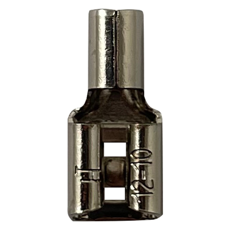 High Temperature Female Quick Disconnect Terminals – 12-10 AWG, 0.250 Tab – 100 Pack – Made in the USA
