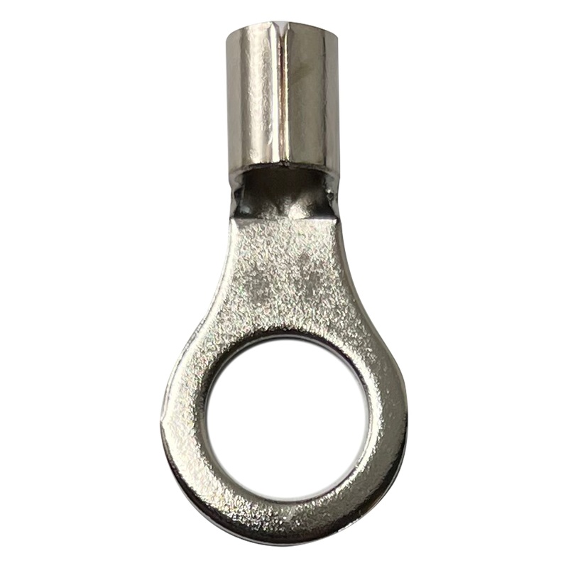 High Temperature Ring Terminal 8 Gauge 3/8 Stud – 100 Pack