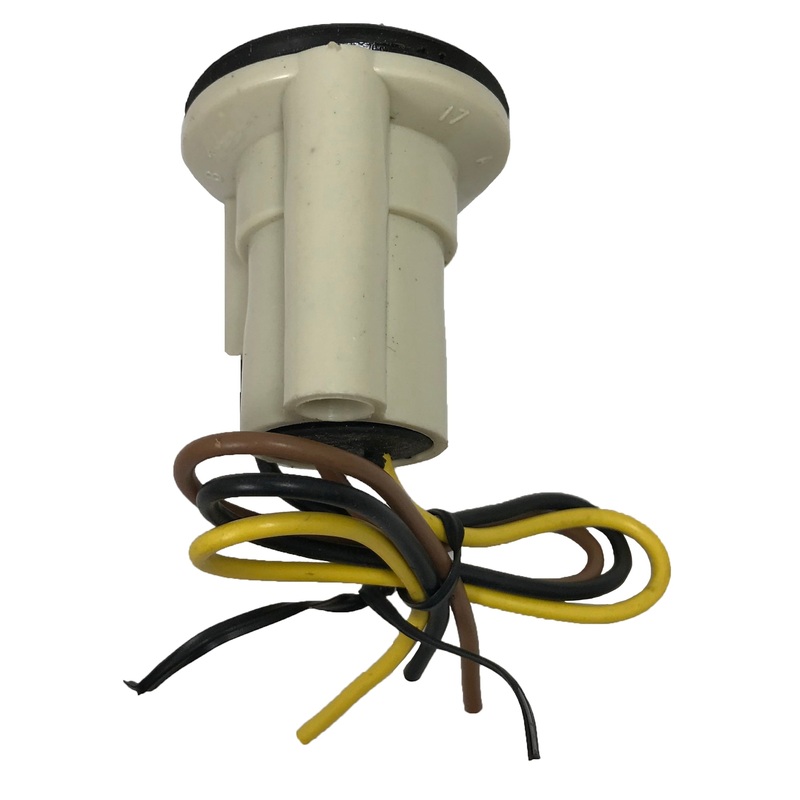 (2) Turn Signal Light Socket Standard S-55 Lamp Pigtail Repair Connector Assembly