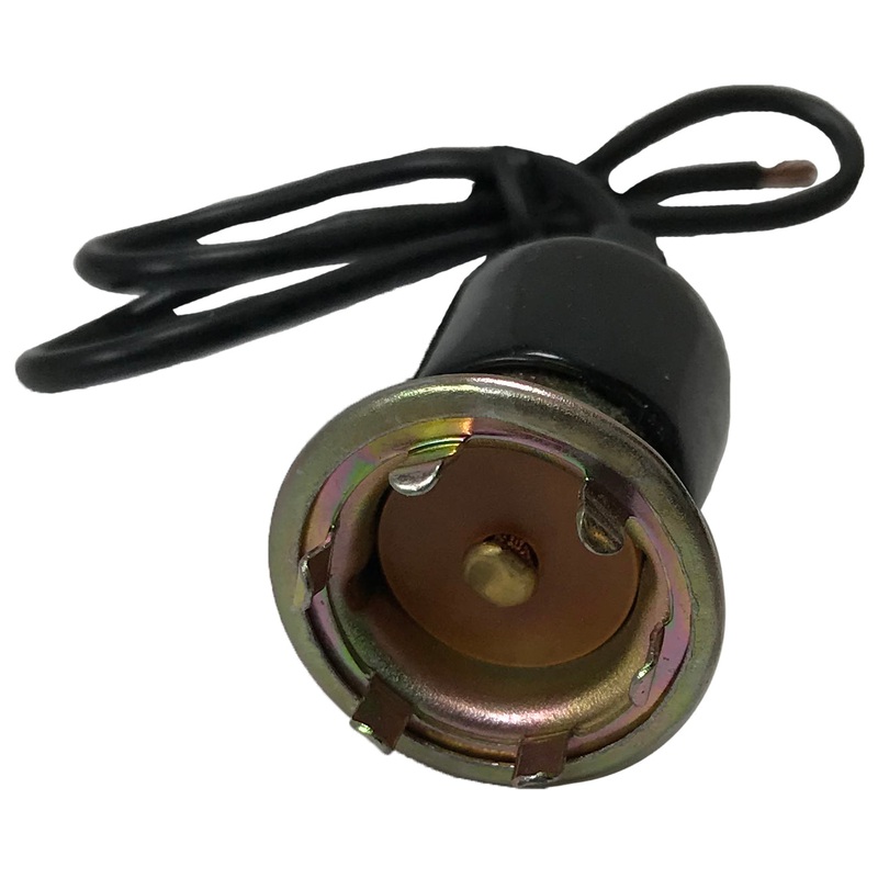 (4) Light Bulb Socket Standard S-35 Lamp Pigtail Connector Single Lead Assembly