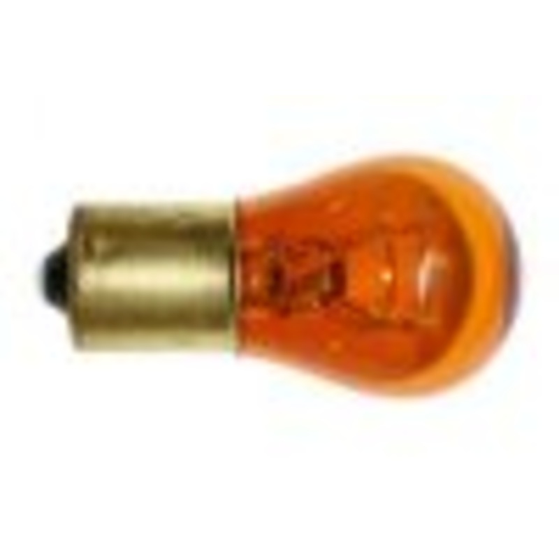 Light Bulb- Mini 12.8V 2.1A/S-8 SC Bay Base, Amber, 10 per Pack, for car and light trucks