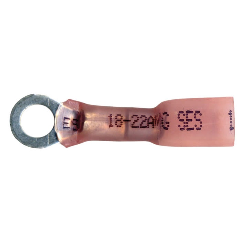 Multilink Red Ring 18-20 AWG #10 Stud – 10 to 500 Pack