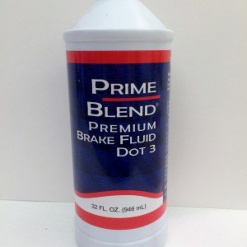 Premium Brake Fluid DOT 3 – 1 Quart