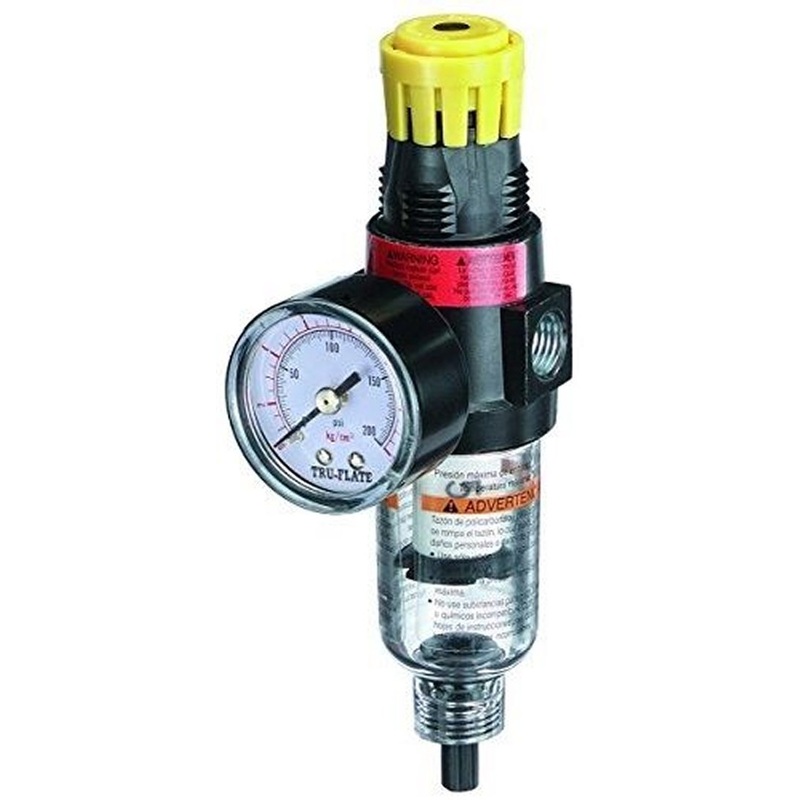 TRU-FLATE Plews 24-244 Filter/ Regulator 1/4 Inch AIR PREPARATION UNIT