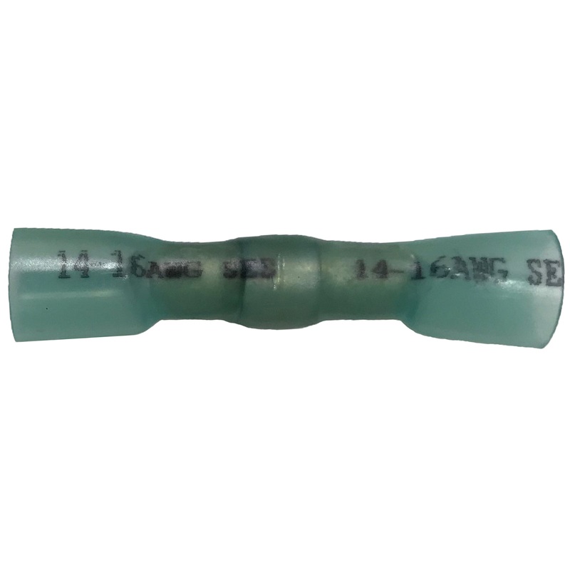 16-14 AWG Heat Shrink Butt Connectors – Crimp & Solder Terminals – 10 to 500 Pack