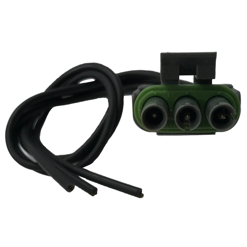 (2) A/C & Manifold Absolute Pressure Sensor Connector Standard S594 Pigtail