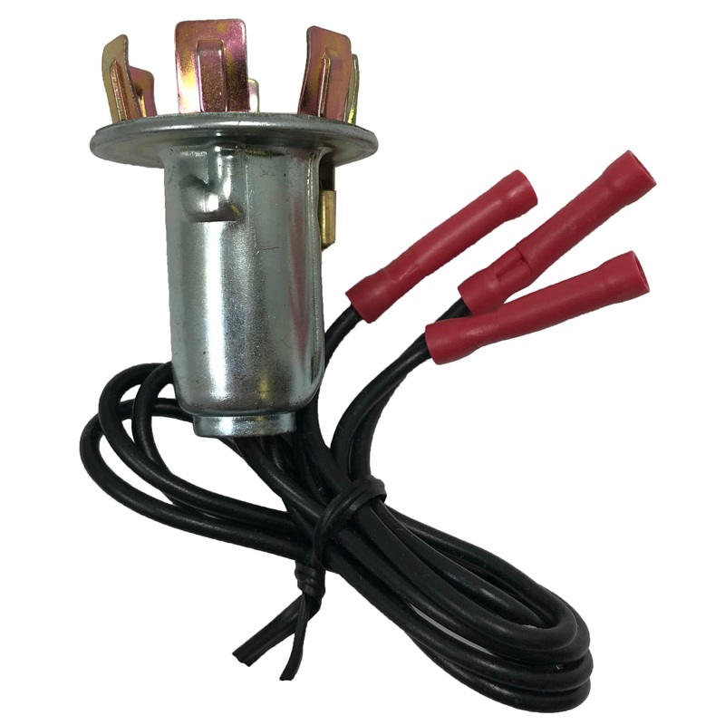 (4) Stop Tail Rear & Turn Signal Light Socket Standard S-88 Pigtail Repair Assembly