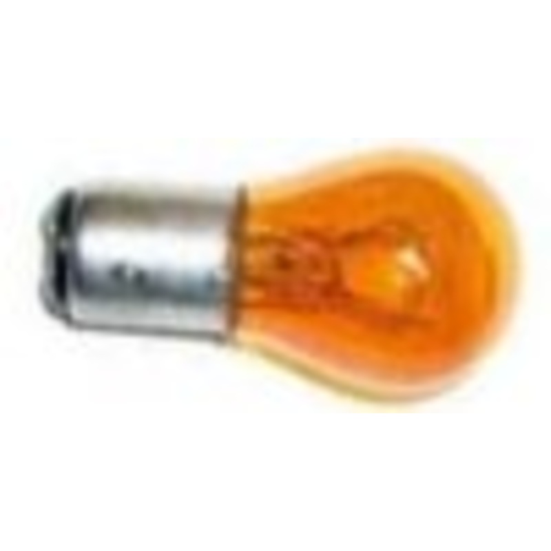 Light Bulb- Turn, Park 12.8/14V 2.23/.59A/S-8 DC Index Base Amber, 10 per Pack, for car and light tr
