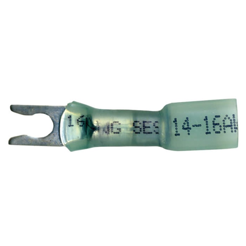 Multilink Blue Spring Spade Terminals 14-16 AWG #6 Stud – 10 to 500 Pack