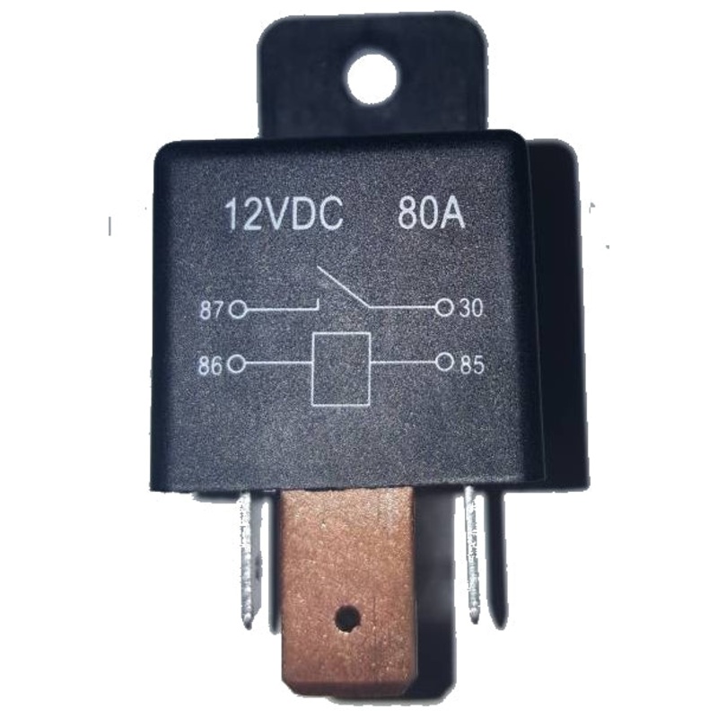 Universal 80 Amp 4 Pin Relay 12VDC SPST
