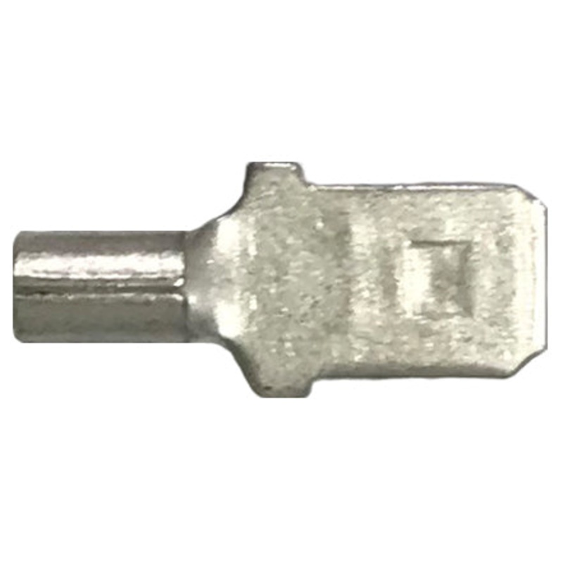 16-14 AWG Non-Insulated Male Quick Disconnect Terminals – .250 Tab Tin-Plated Copper – 100 to 1000 Pack – Made in USA