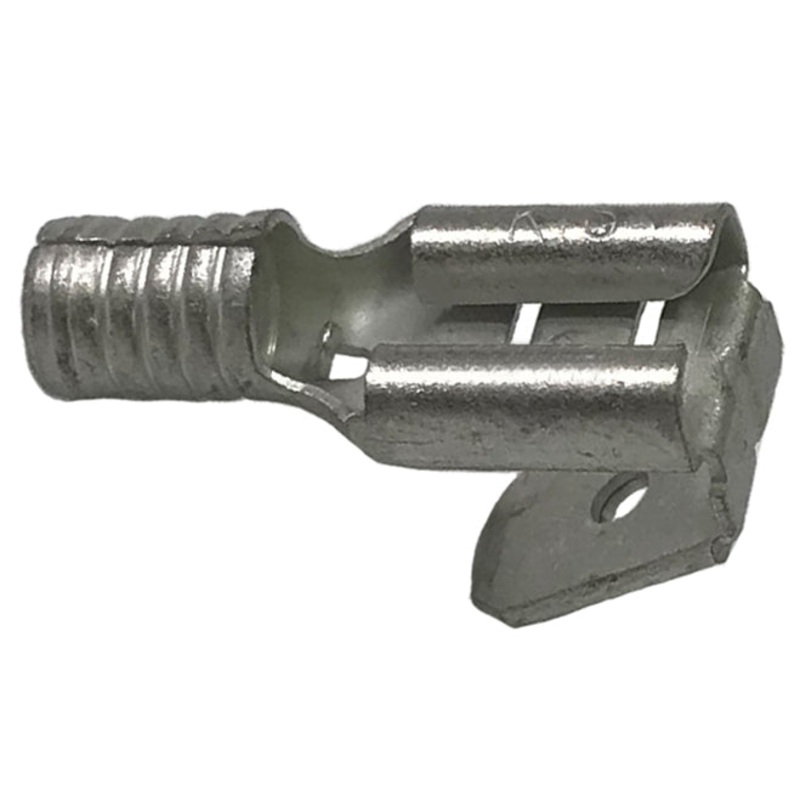 16-14 AWG Non-Insulated Piggy Back Terminals – .250 Tab Tin-Plated Copper – 100 or 1000 Pack – Made in USA