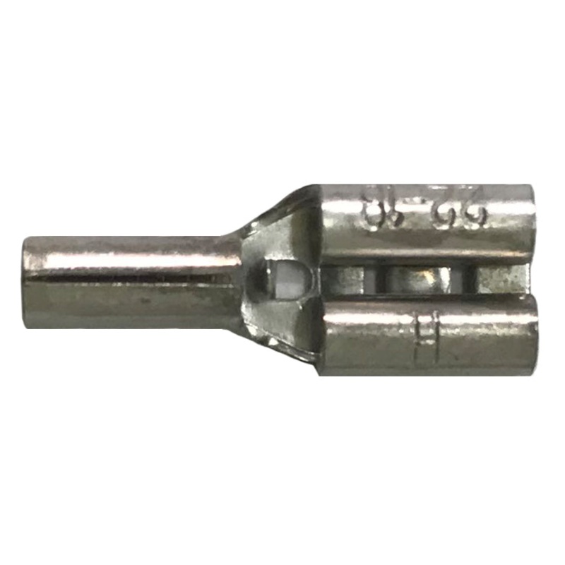 22-18 AWG Non-Insulated Female Quick Disconnect Terminals – .187 Tab Tin-Plated Copper – 100 to 1000 Pack – Made in USA