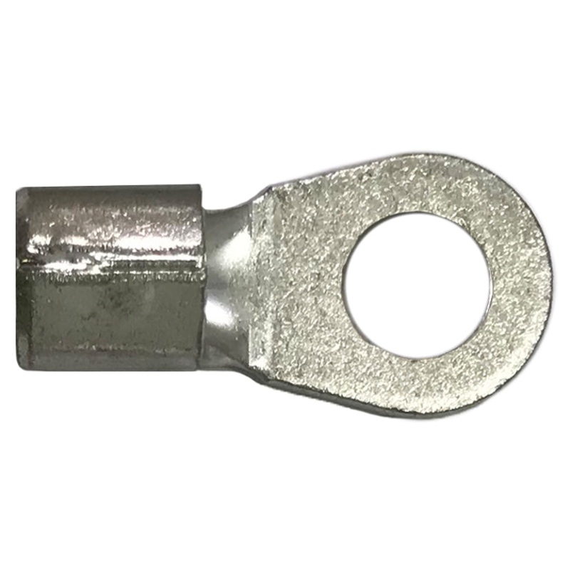 4 AWG Non-Insulated Ring Terminal – 3/8 Stud – 25 to 1000 Pack – Made in USA