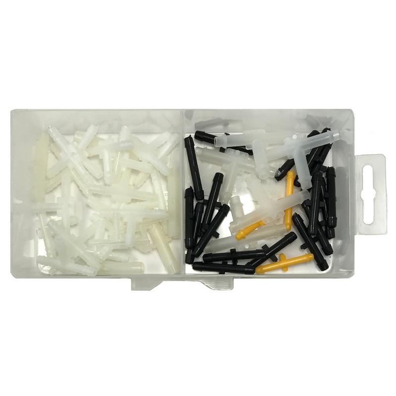 50 Piece Vacuum Tee And Connector Assortment