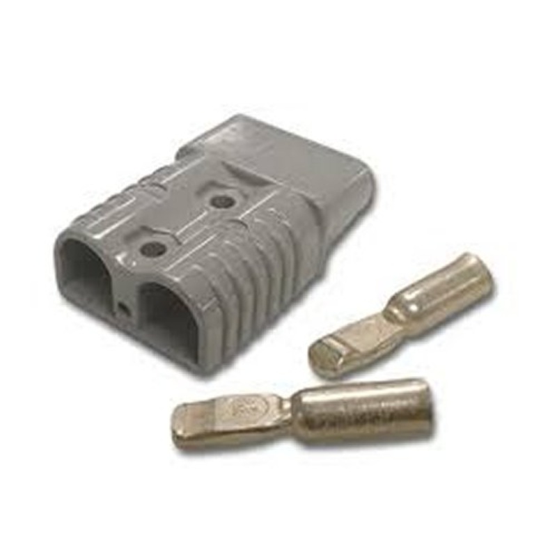Gray 2/0 Gauge Anderson Connector Quick Disconnect