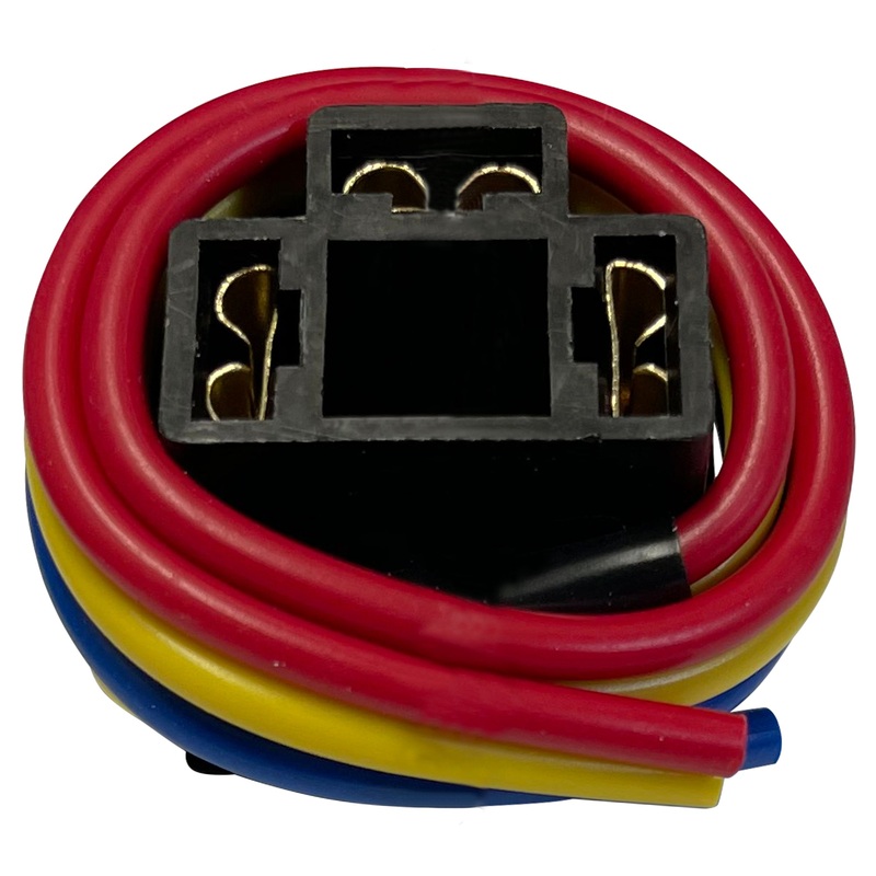 Headlamp Replacement Socket Plug Pigtail Harness Fits 9003 H4 Low Beam Bulb – 3 Wire