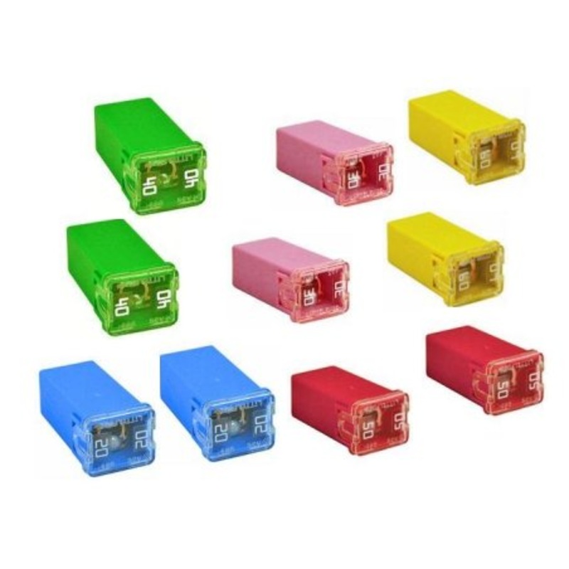 JCASE Cartridge Style Fuse Assortment – Female – 10 Piece Kit