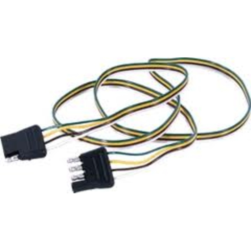 4 Pole Trailer Connector w/ 12 inch Harness